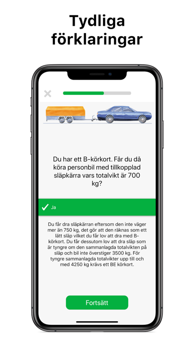 Körkortsfrågor Screenshot