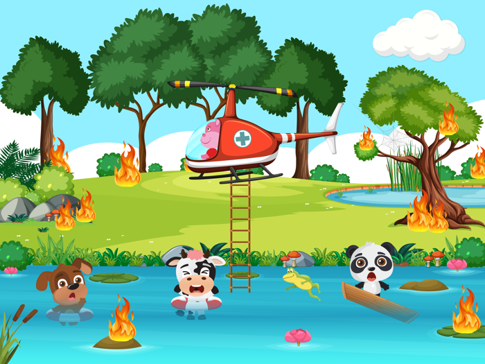 Firefighter Fire Truck games