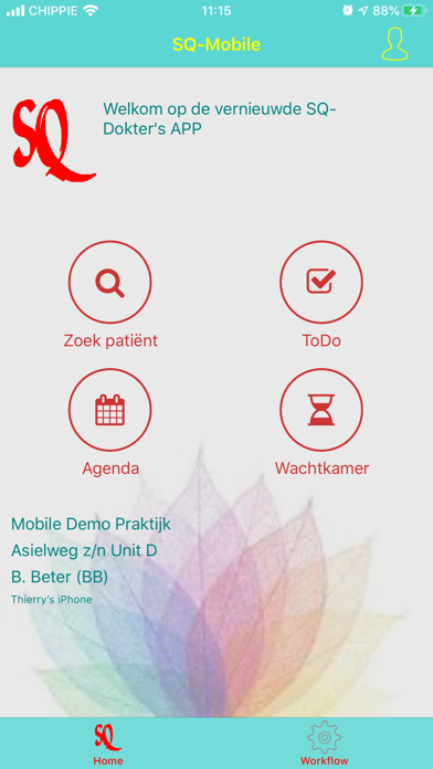 SQ Mobile Screenshot