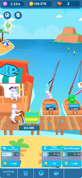 Game screenshot Idle Angler mod apk