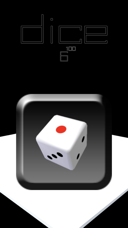 #1. dice 6^100 (iOS) By: yuta nisiguchi