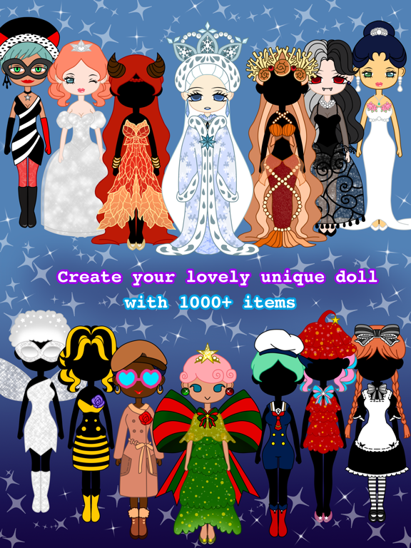 Screenshot #4 pour Nyphie: Dress up Fashion Queen