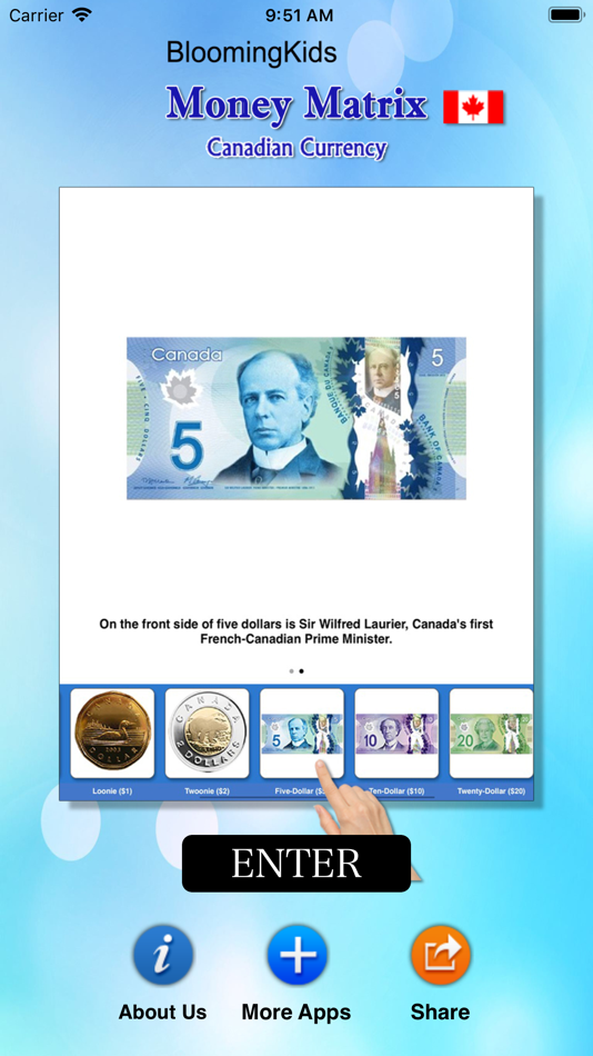 #2. Money Matrix (CAD) (iOS) 由: Blooming Kids Software LLC