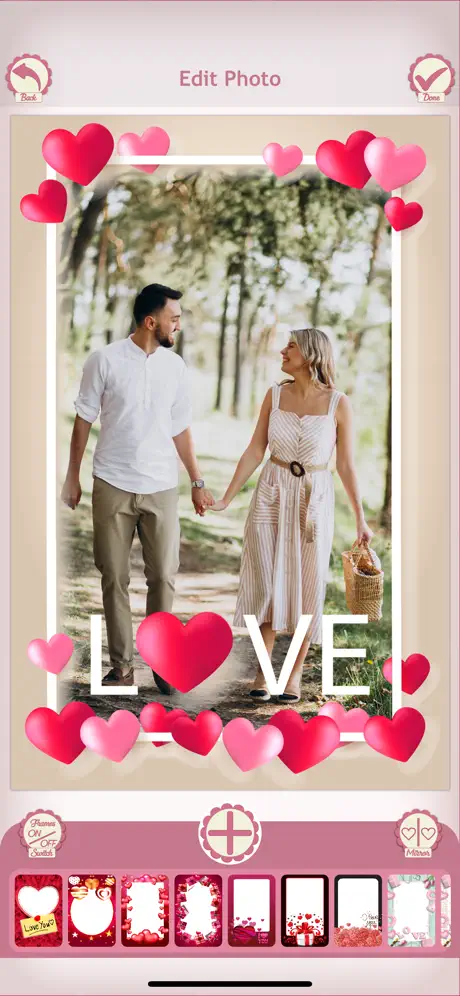 Love Photo Frames & Stickers