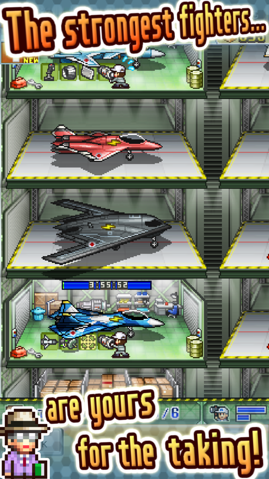#2. Skyforce Unite! (iOS) 由: Kairosoft Co.,Ltd