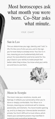 Imágen 3 Co–Star Personalized Astrology iphone