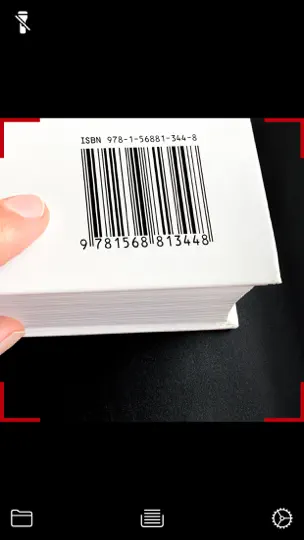 Capture d'écran de Barcode + QR Code Scanner sur iPhone 3