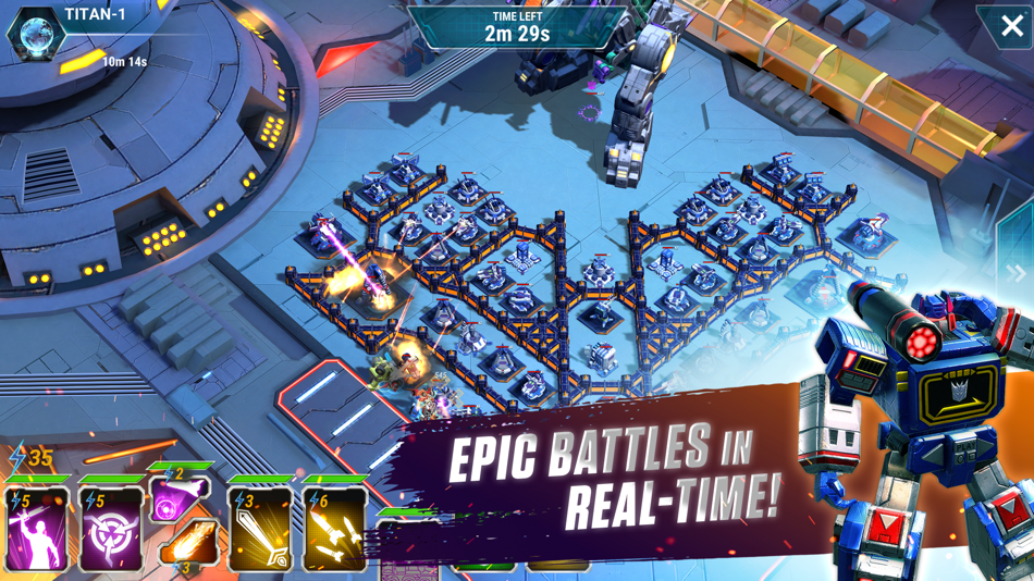 #2. Transformers: Earth Wars (iOS) 来自: Yodo1 Games