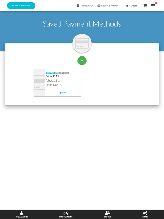 Edge Dance Center iPad screenshot 5 - Sports app