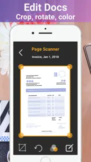 phone scanner: scan pdf file iphone screenshot 4