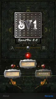sv-1 spiritvox iphone screenshot 2