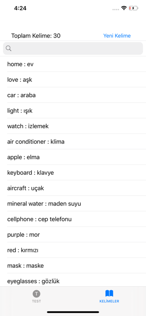 Benim Kelimelerim(圖3)-速報App