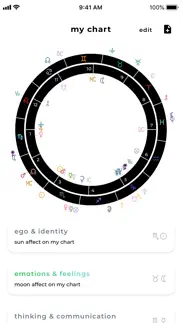 charts astrology iphone screenshot 3