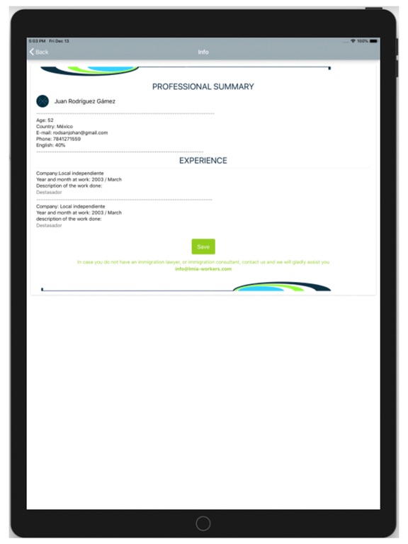 Screenshot #6 pour Foreign Workers