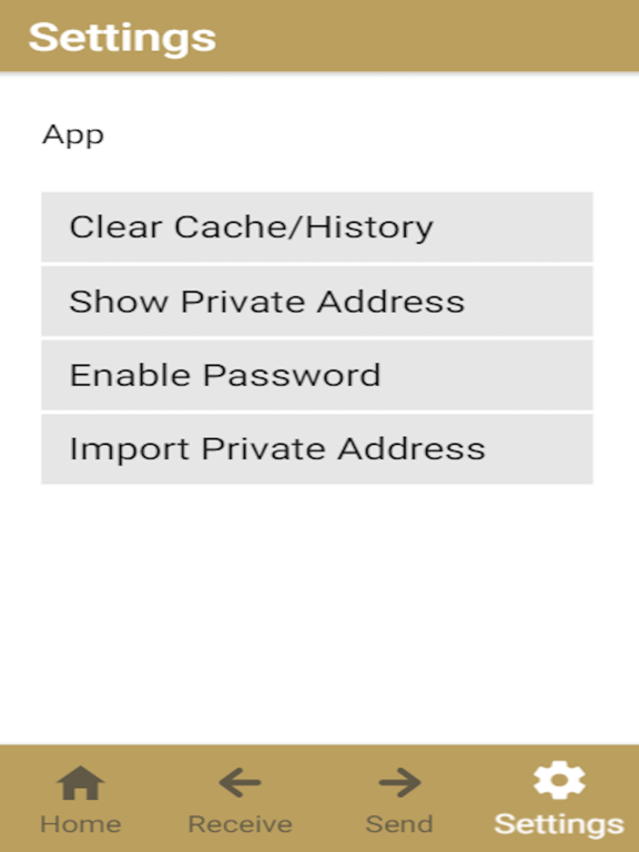 Screenshot #4 pour Ucacoin Wallet