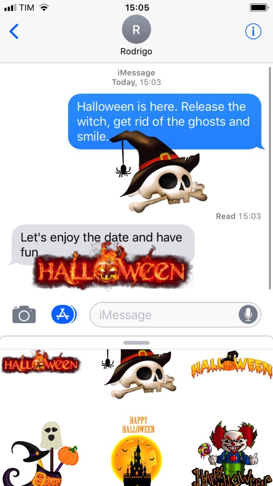 Halloween Day - Emojis Pack - 3.0 - (iOS)