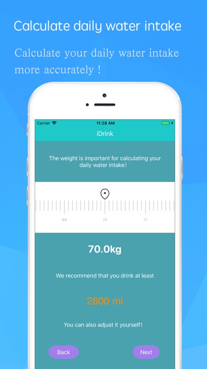 iDrink-water drink reminder screenshot-4