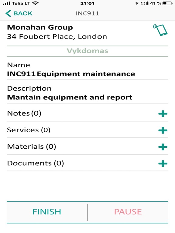 Screenshot #4 pour Taskis app