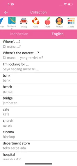 Game screenshot Indonesian-English Dictionary apk