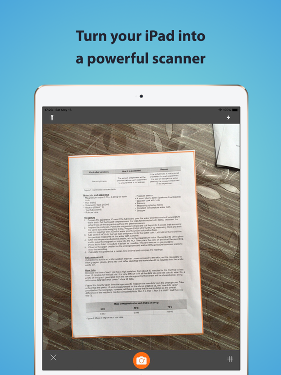 Screenshot #1 for TopScanner : PDF Scanner App