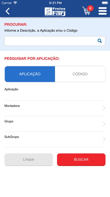 Freios Farj - Catálogo