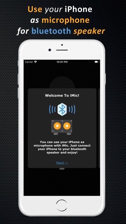 iMic: Bluetooth Speaker Mic