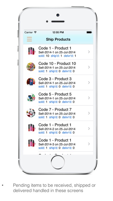 Screenshot #3 pour Goods Inventory for Retailer