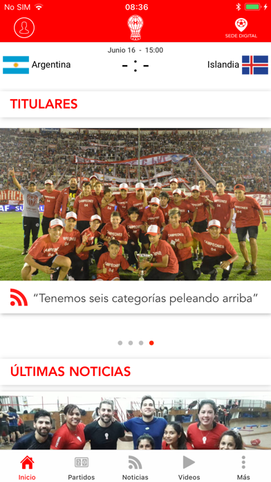 Screenshot #1 pour C.A. Huracán Oficial