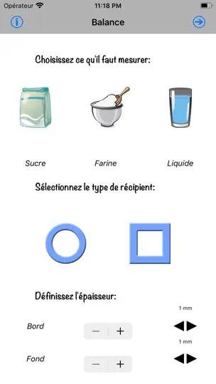 Capture d'écran de Balance De Cuisine sur iPhone 1