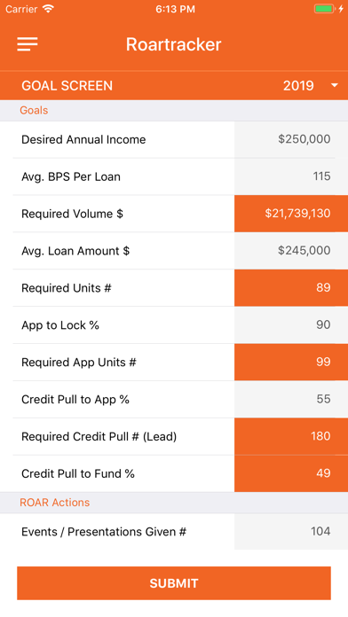 Roartracker Screenshot