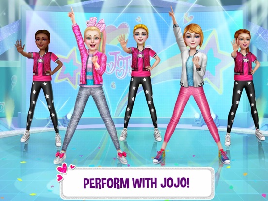 JoJo Siwa - Live to Dance iPad screenshot 1 - Games app