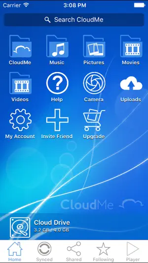 CloudMe screenshot 1