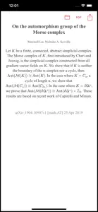 Lib arXiv screenshot #3 for iPhone