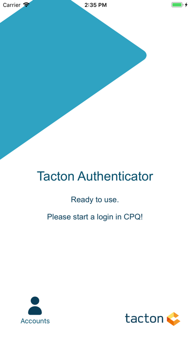 How to cancel & delete Tacton CPQ Authenticator from iphone & ipad 1