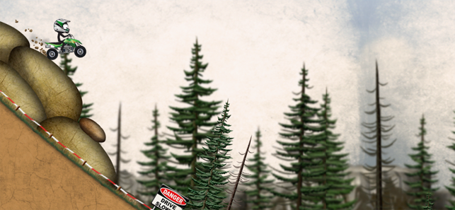 ‎Stickman Downhill - Motocross Screenshot