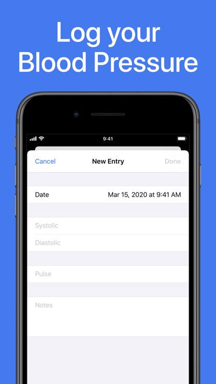 Blood Pressure App Monitor screenshot-3