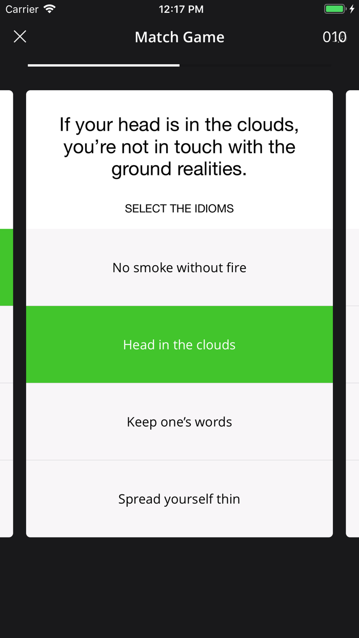 English idioms in use