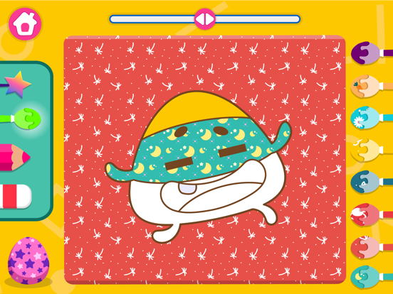CandyBots Coloring Book Kids iPad screenshot