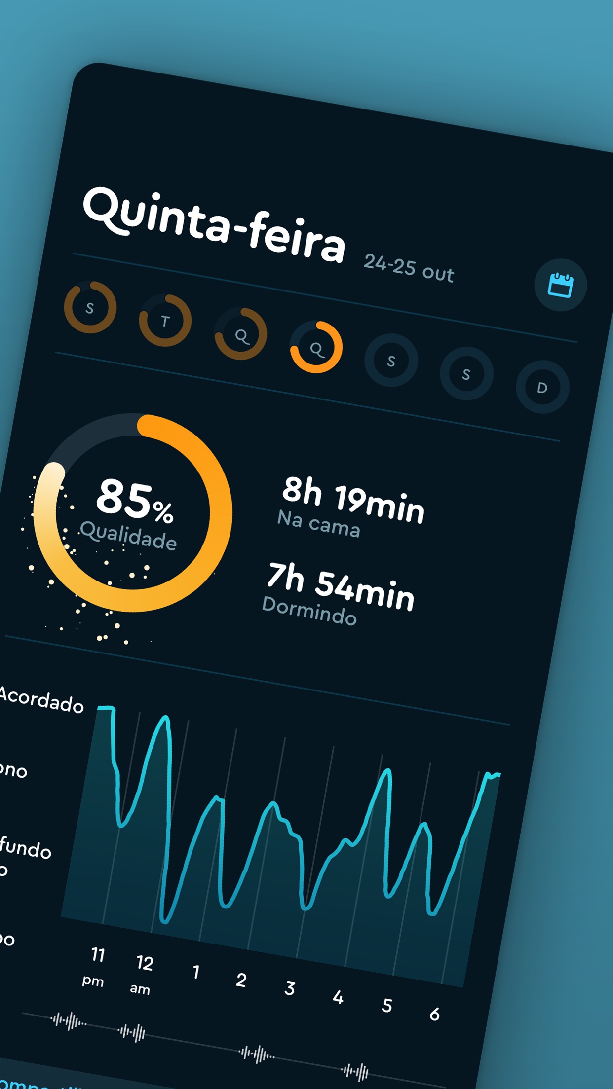 Screenshot do app Sleep Cycle - Sleep Tracker