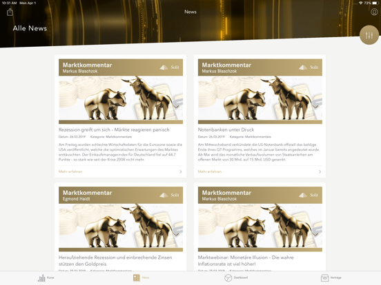 Screenshot #6 pour SOLIT Goldpreis & Edelmetalle