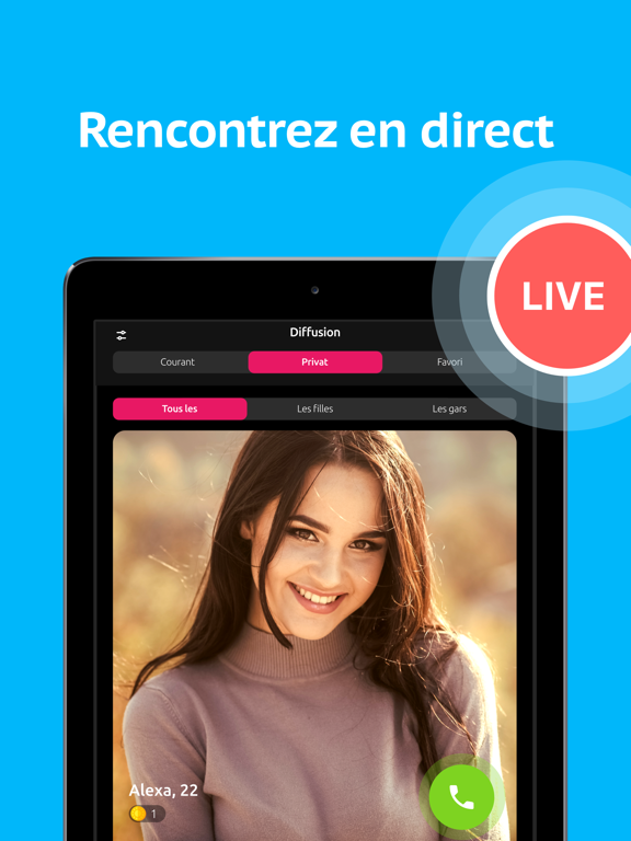 Screenshot #4 pour Omeg Chat vidéo aléatoire