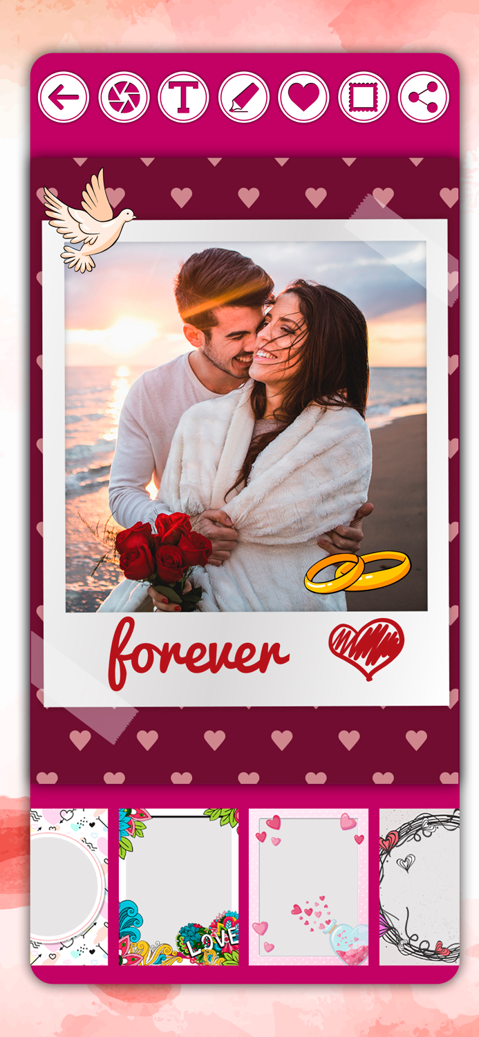 Love frames for pictures