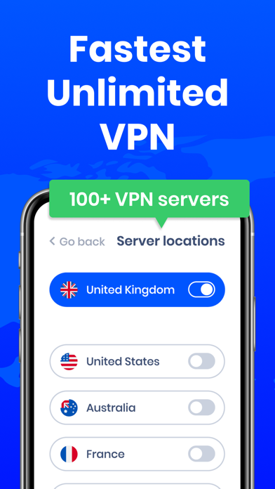 Screenshot #1 pour VPN - Best Unlimited Proxy