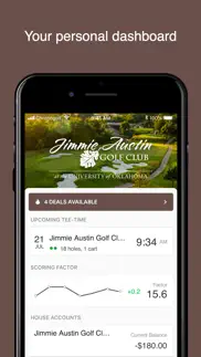 jimmie austin golf club iphone screenshot 2