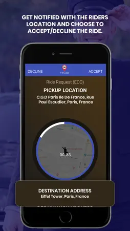 VYCAB – Driver screenshot 4