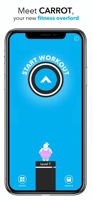 CARROT Fit App Store search result