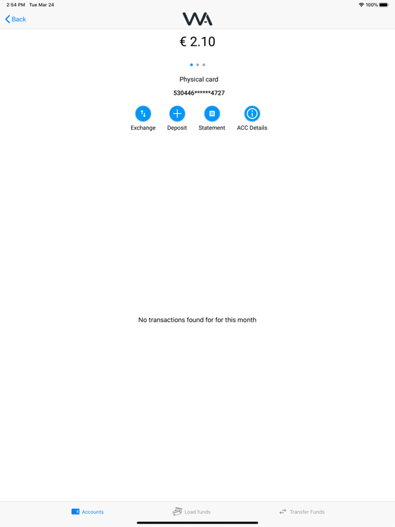 Screenshot #5 pour Wireaccount