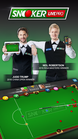 Screenshot #1 pour Snooker Live Pro & Six-red