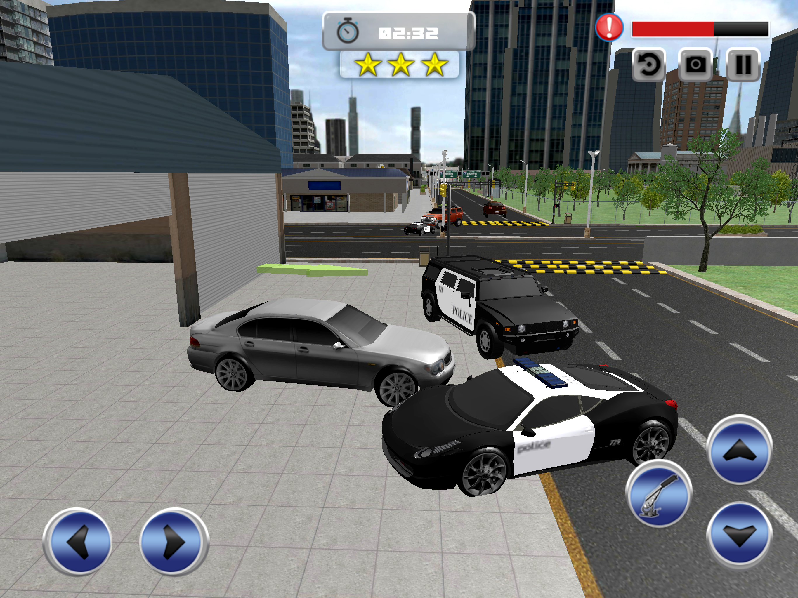 Police Chase Gangster Escape