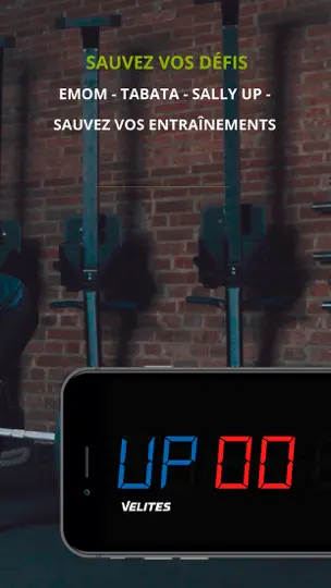 Capture d'écran de Velites WOD Interval Timer sur iPhone 2